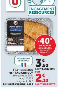 Filet de Merlu Fish and Chips