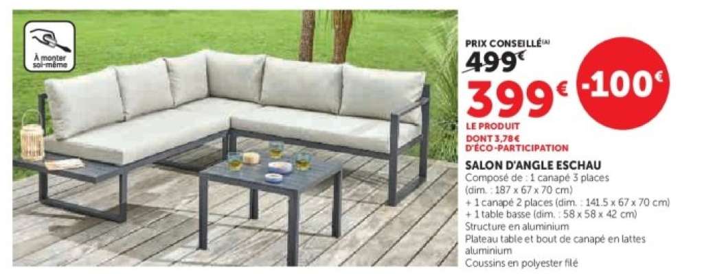 SALON D'ANGLE ESCHAU