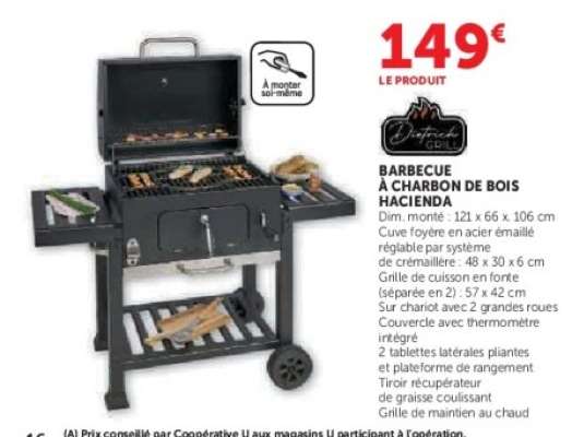 Barbecue à charbon de bois Hacienda