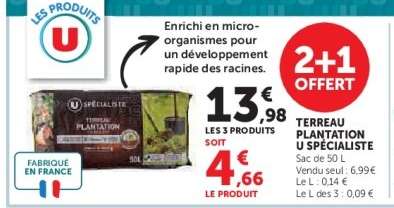 Terreau Plantation U Spécialiste