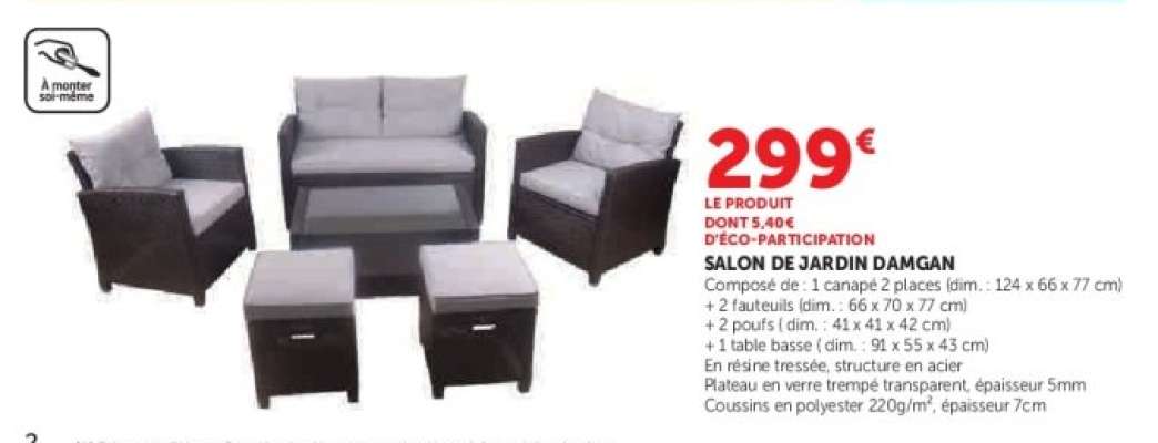 Salon de Jardin Damgan