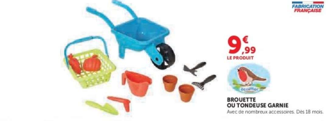 BROUETTE OU TONDEUSE GARNIE