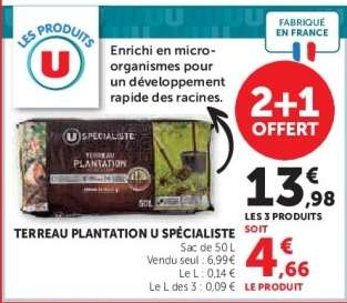 Terreau Plantation U Spécialiste