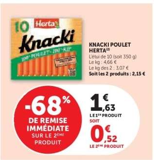 Knacki Poulet Herta