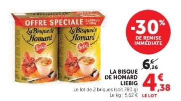 La Bisque de Homard Liebig