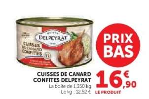 Cuisses de Canard Confites Delpeyrat