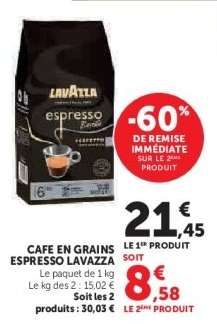 Café en grains Espresso Lavazza