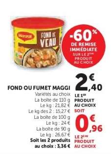 FOND OU FUMET MAGGI