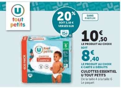 Culottes Essentiel U Tout Petits