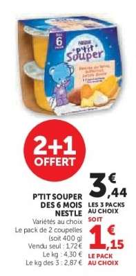 P'TIT SOUPER DES 6 MOIS NESTLE