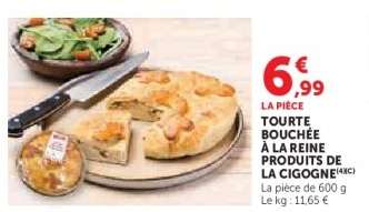 TOURTÉ BOUCHÉE À LA REINE PRODUITS DE LA CIGOGNE