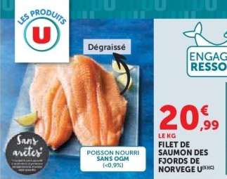 FILET DE SAUMON DES FJORDS DE NORVEGE