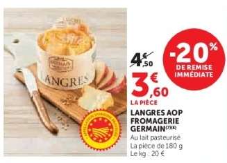 Langres AOP Fromagerie Germain