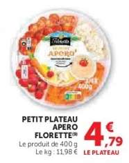 Petit Plateau Apero Florette