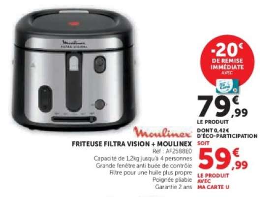 FRITEUSE FILTRA VISION + MOULINEX