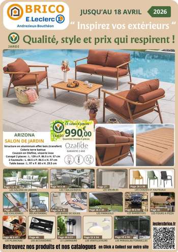 Catalogue E.Leclerc - 17/03/2026 - 18/04/2026.