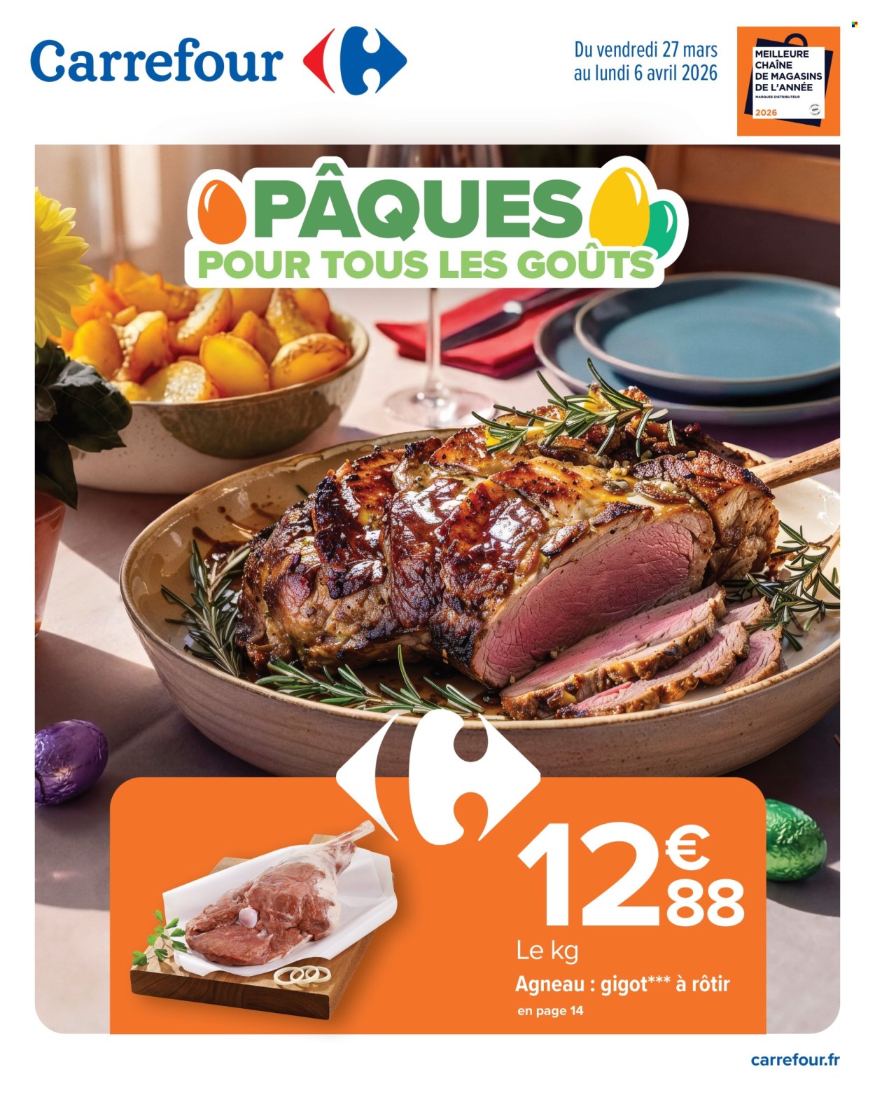 Catalogue Carrefour Hypermarchés - 27/03/2026 - 06/04/2026. Page 1