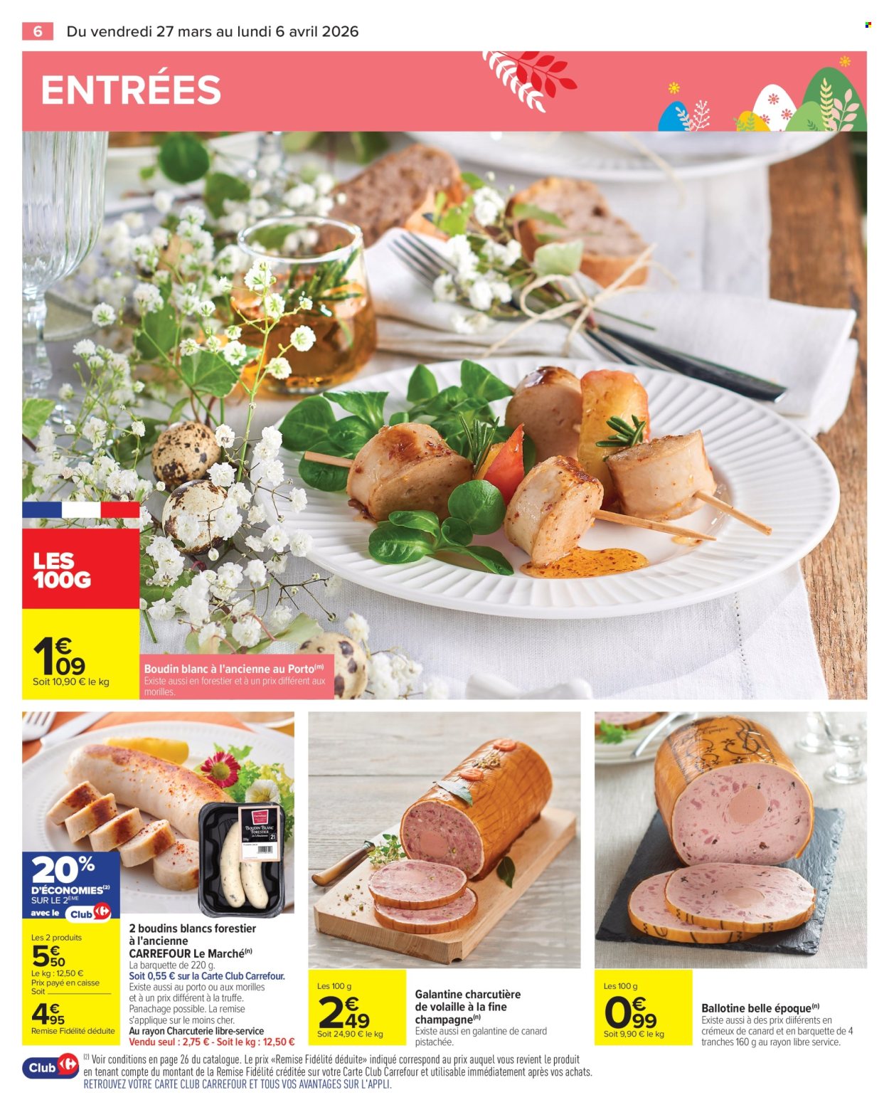 Catalogue Carrefour Hypermarchés - 27/03/2026 - 06/04/2026. Page 6