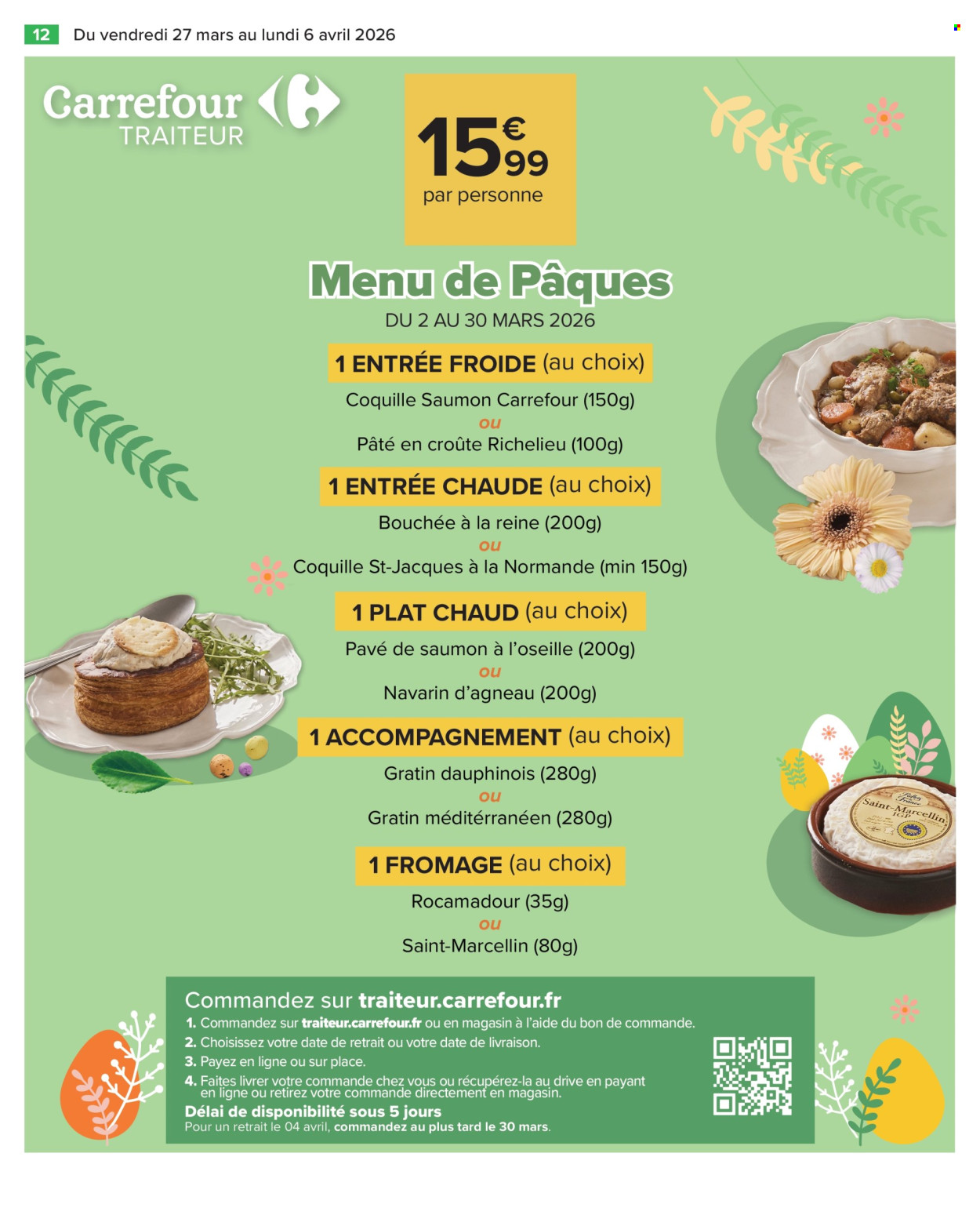 Catalogue Carrefour Hypermarchés - 27/03/2026 - 06/04/2026. Page 12