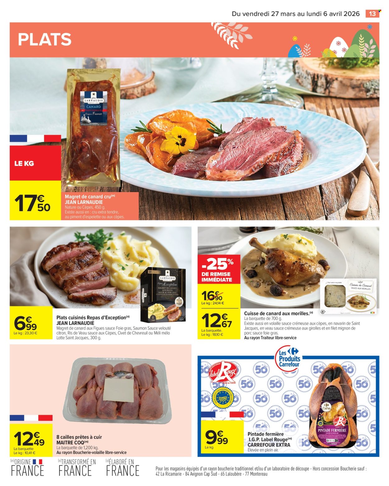 Catalogue Carrefour Hypermarchés - 27/03/2026 - 06/04/2026. Page 13