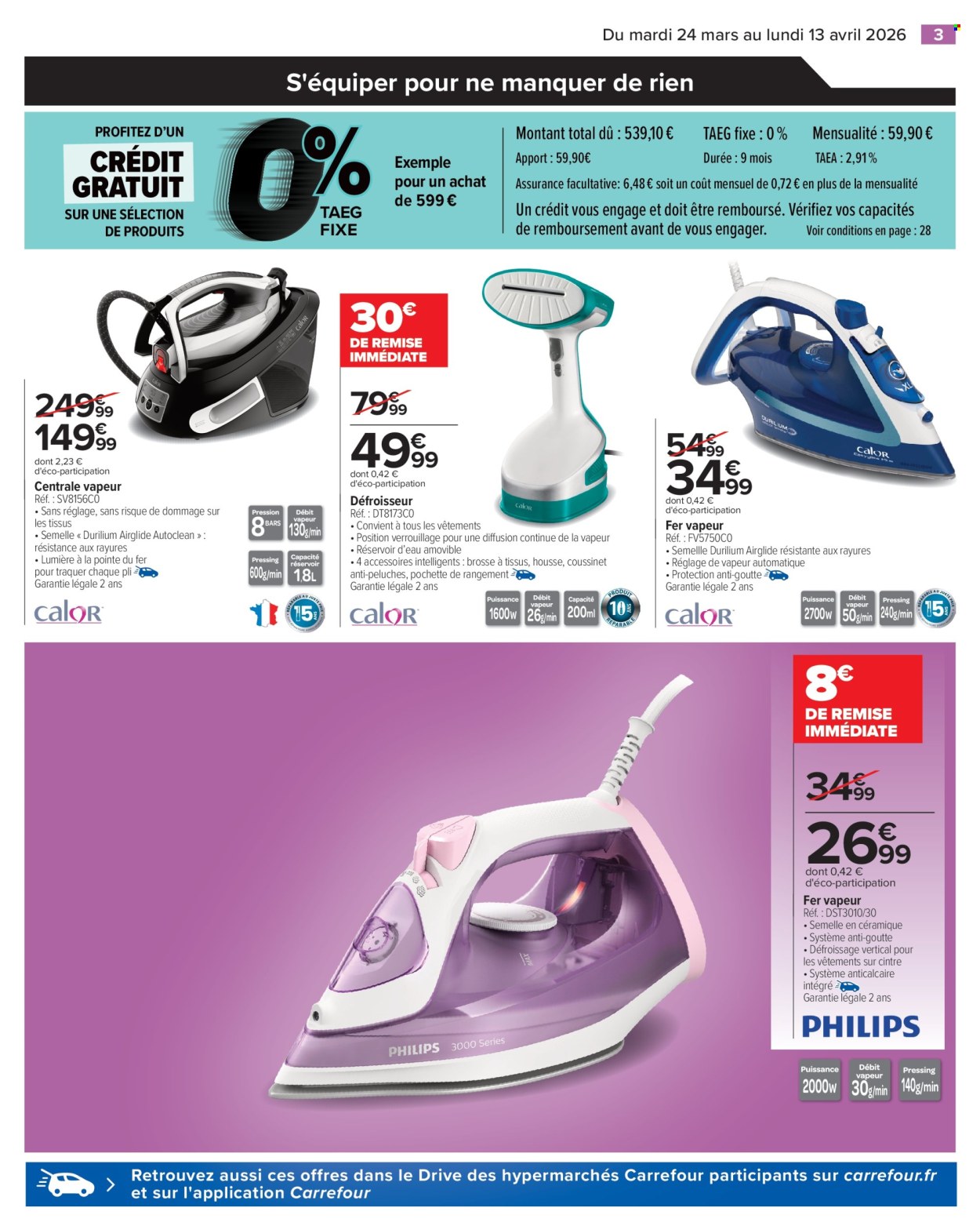 Catalogue Carrefour Hypermarchés - 24/03/2026 - 13/04/2026. Page 3