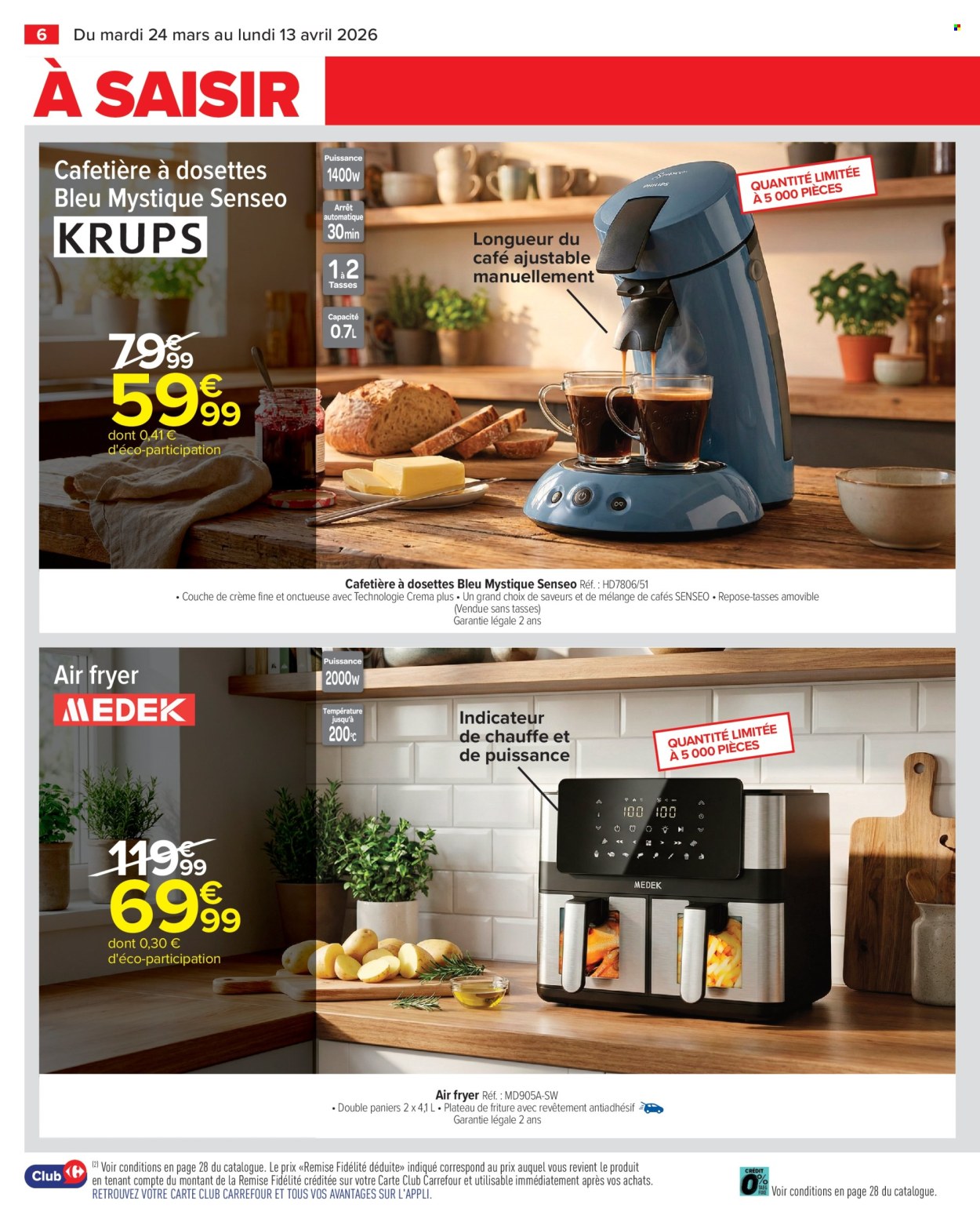 Catalogue Carrefour Hypermarchés - 24/03/2026 - 13/04/2026. Page 6