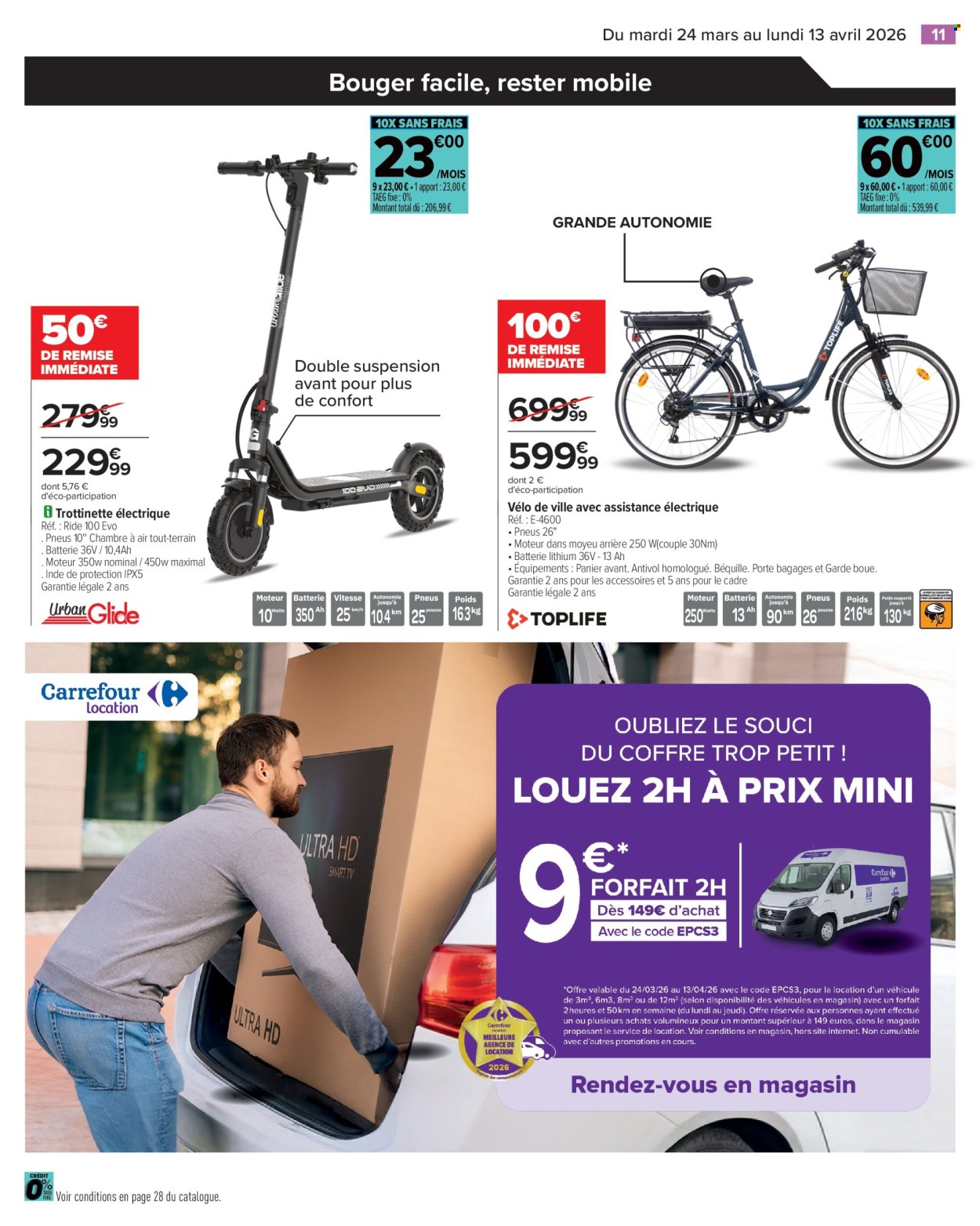 Catalogue Carrefour Hypermarchés - 24/03/2026 - 13/04/2026. Page 11