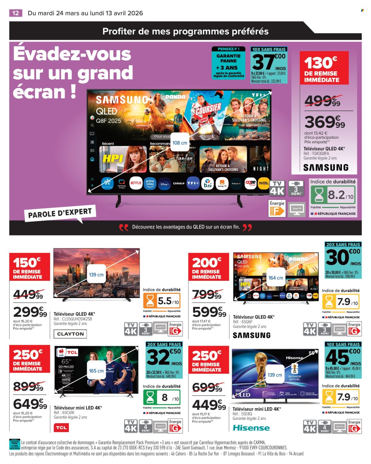 Catalogue Carrefour Hypermarchés - 24/03/2026 - 13/04/2026. Page 12