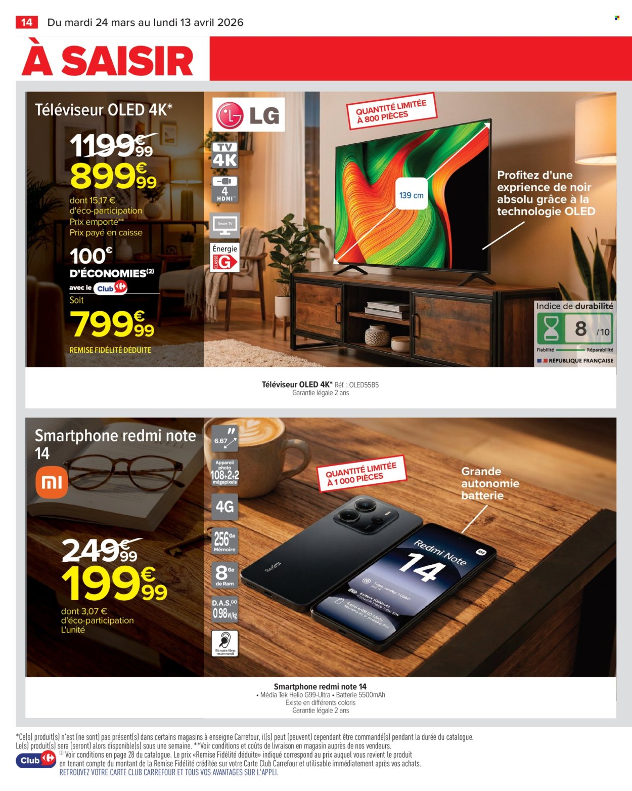 Catalogue Carrefour Hypermarchés - 24/03/2026 - 13/04/2026. Page 14