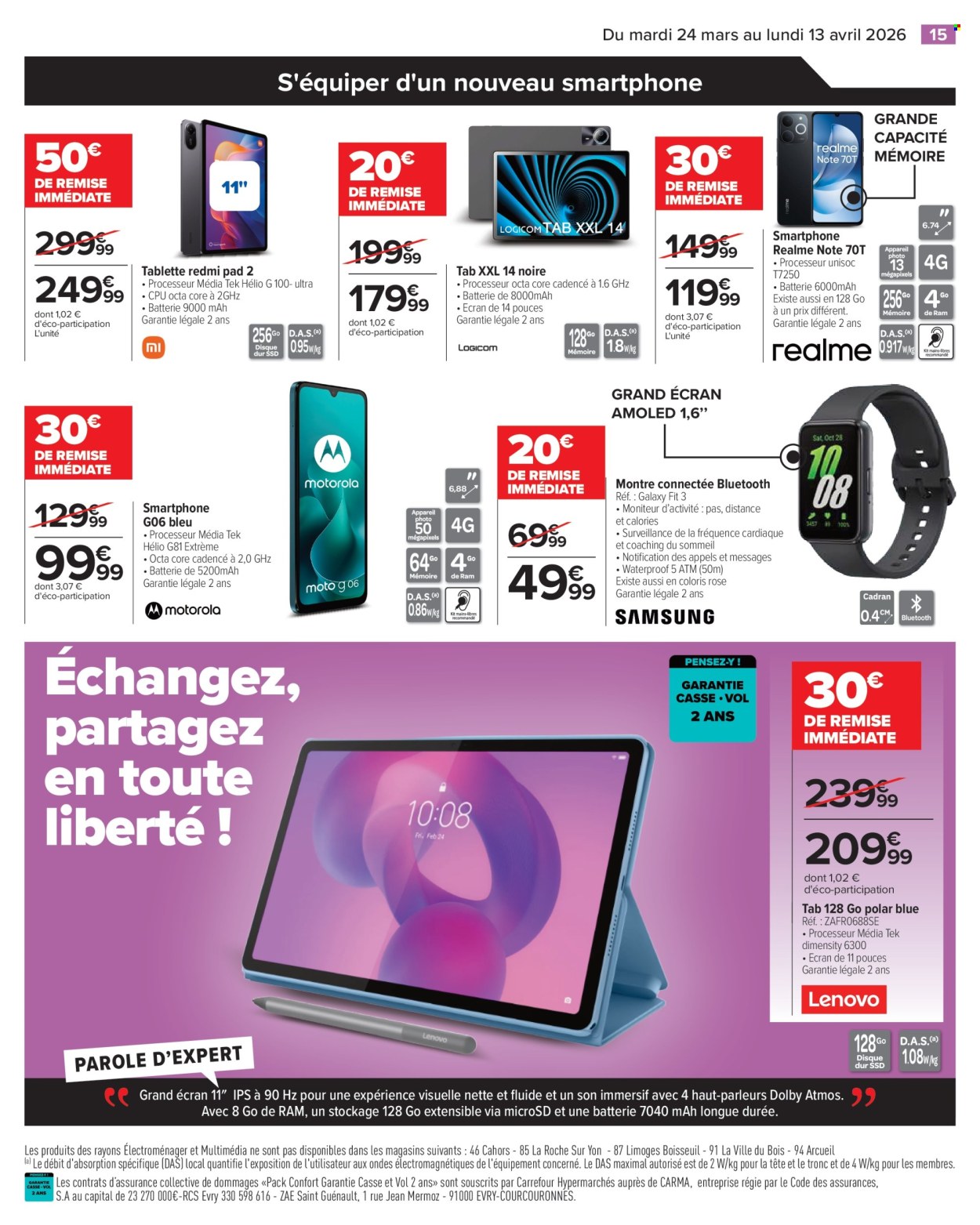 Catalogue Carrefour Hypermarchés - 24/03/2026 - 13/04/2026. Page 15