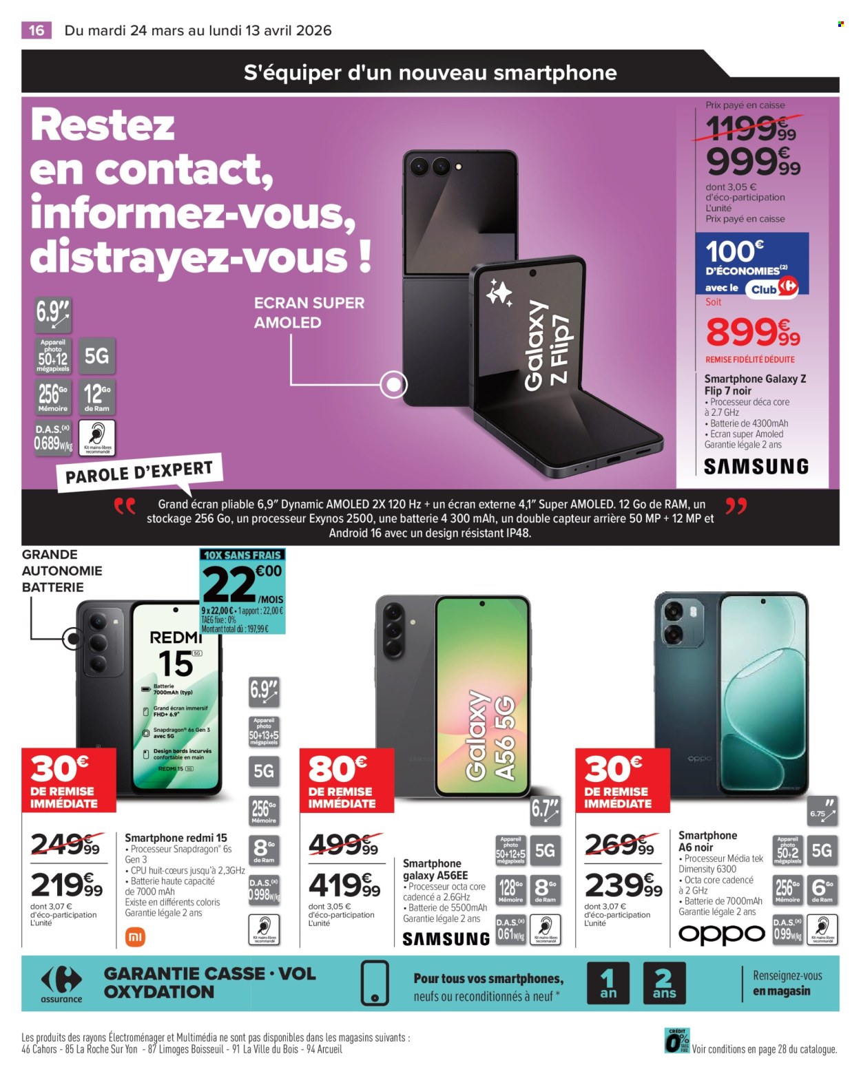 Catalogue Carrefour Hypermarchés - 24/03/2026 - 13/04/2026. Page 16