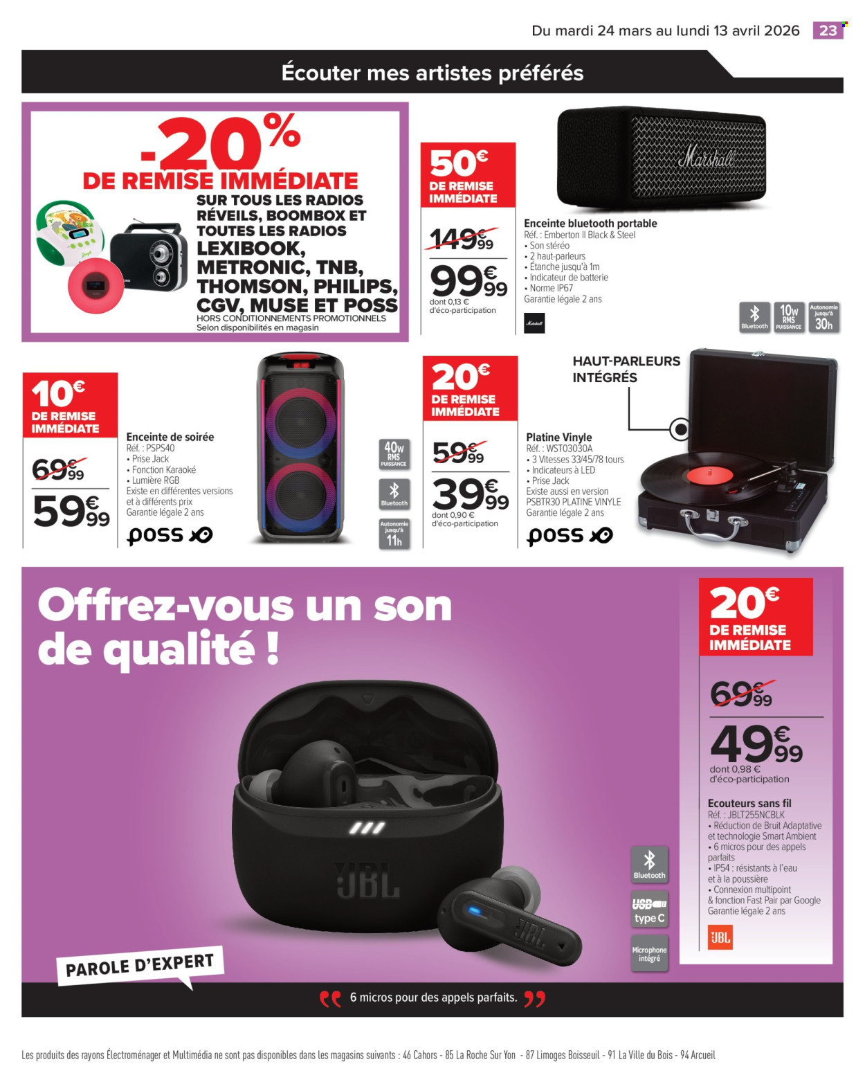 Catalogue Carrefour Hypermarchés - 24/03/2026 - 13/04/2026. Page 23