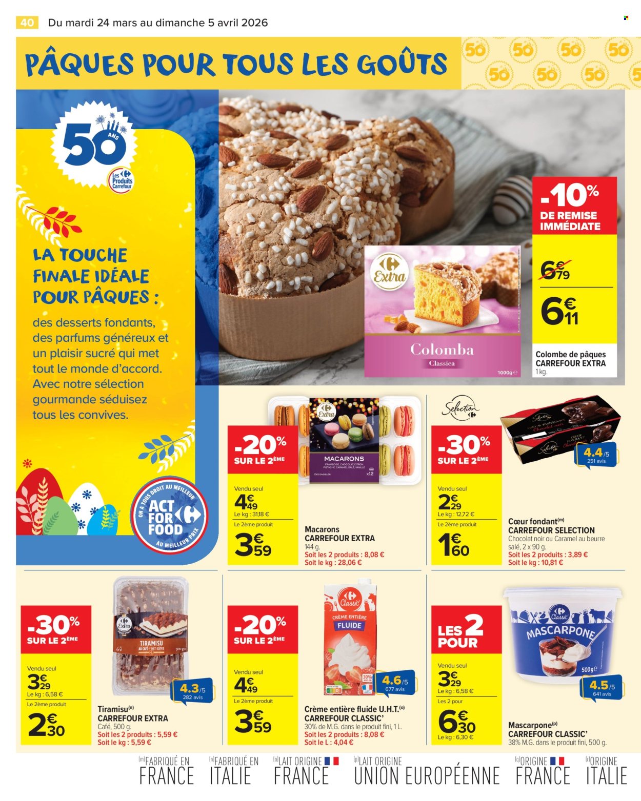 Catalogue Carrefour Market - 24/03/2026 - 05/04/2026. Page 42