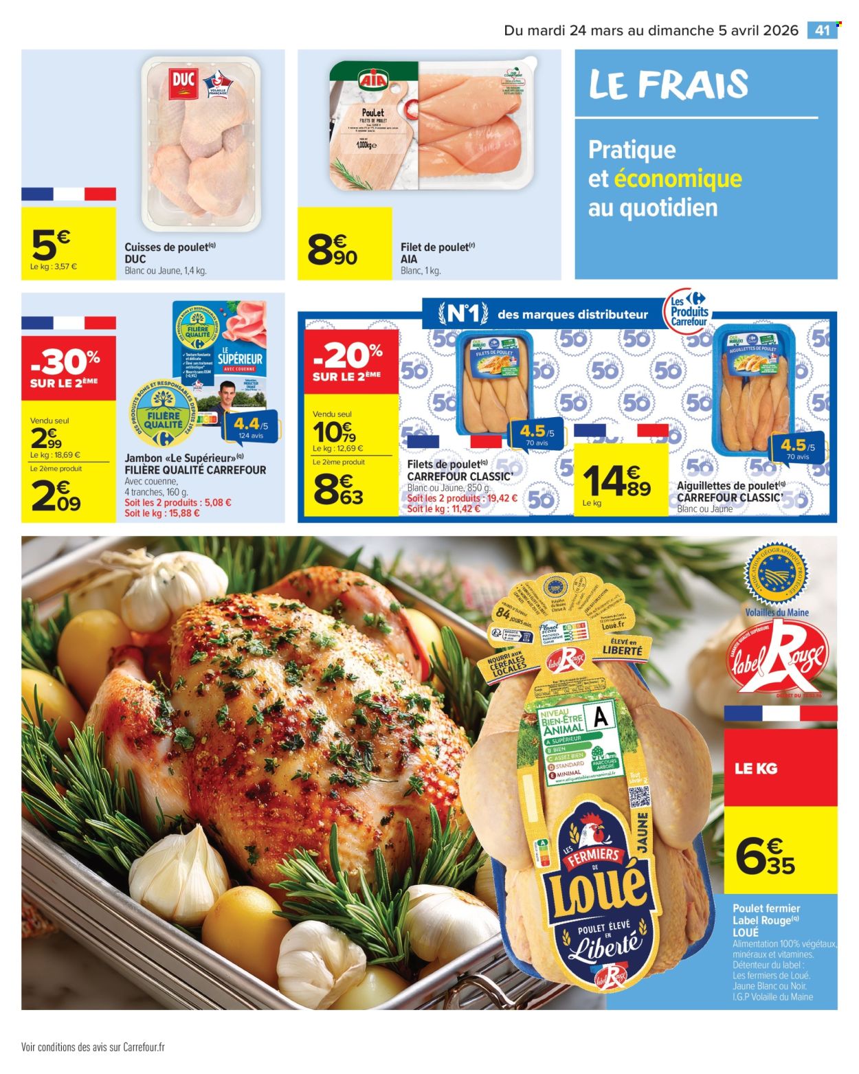 Catalogue Carrefour Market - 24/03/2026 - 05/04/2026. Page 43
