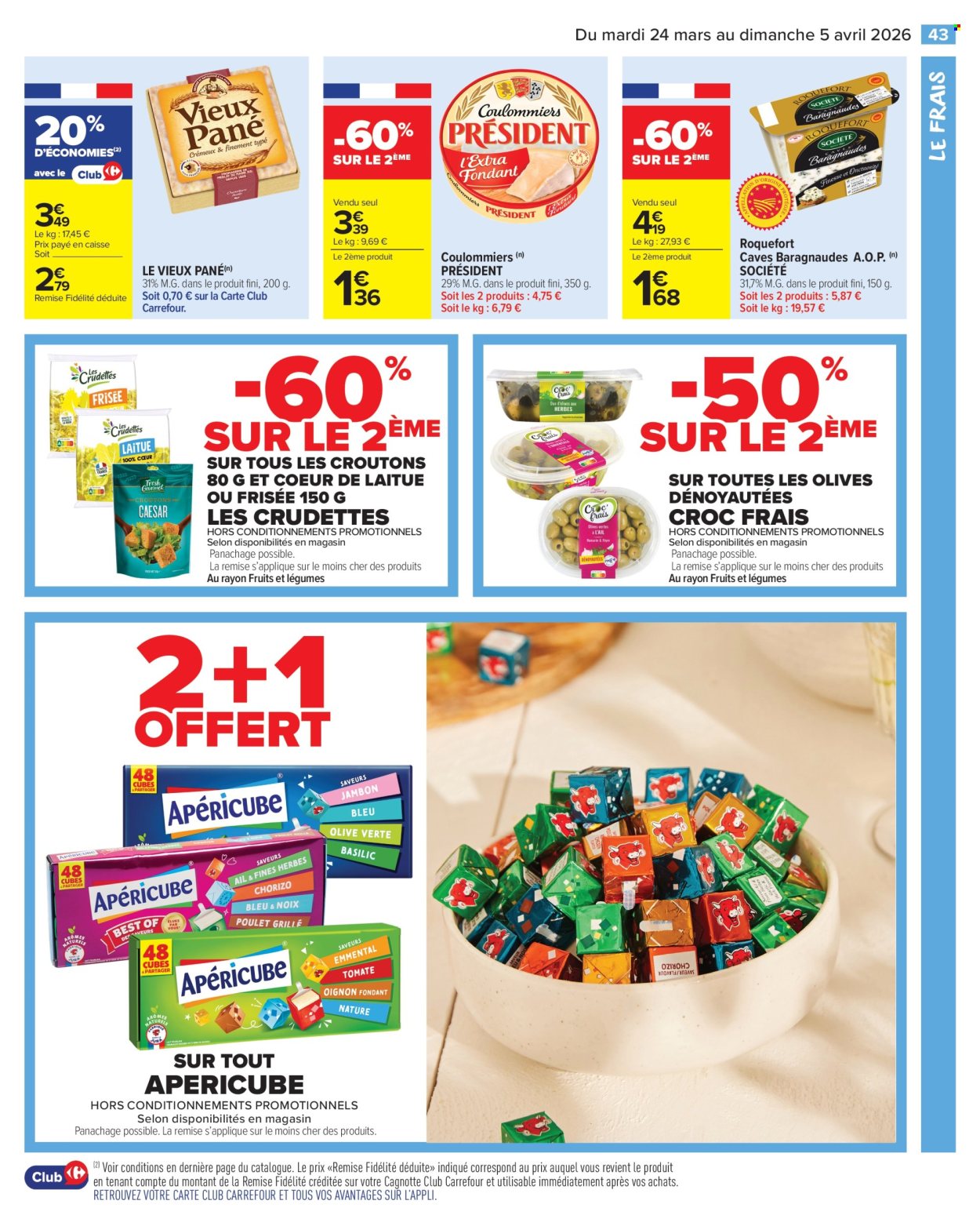 Catalogue Carrefour Market - 24/03/2026 - 05/04/2026. Page 45