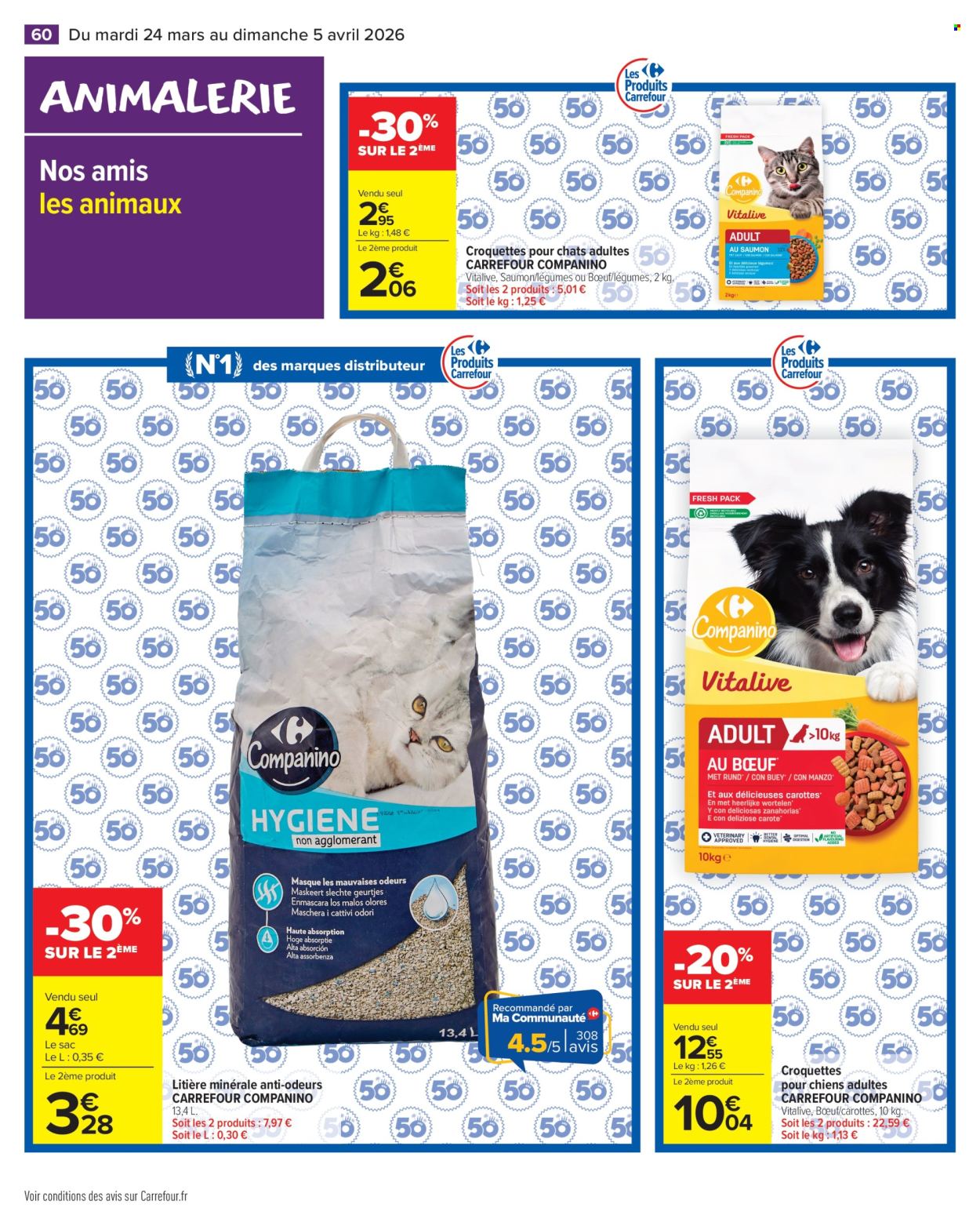 Catalogue Carrefour Market - 24/03/2026 - 05/04/2026. Page 62