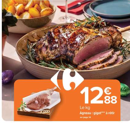 Agneau : gigot*** à rôtir