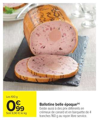 Ballotine belle époque