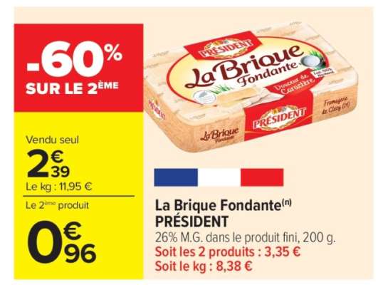 La Brique Fondante President