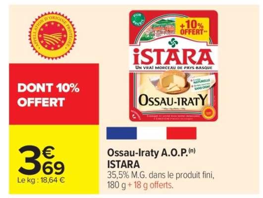 Ossau-Iraty A.O.P.(n) ISTARA