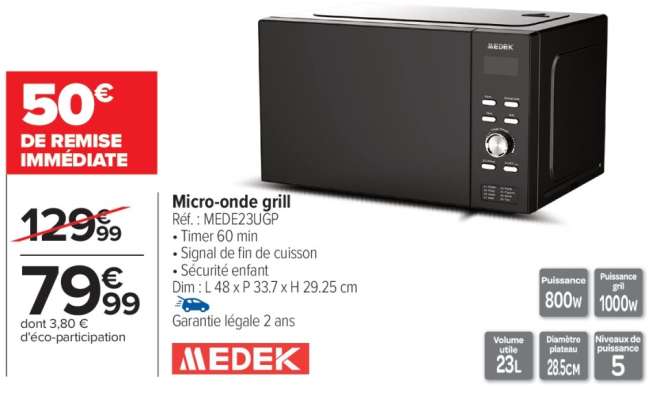 Micro-onde grill