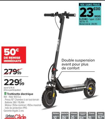 Trottinette électrique