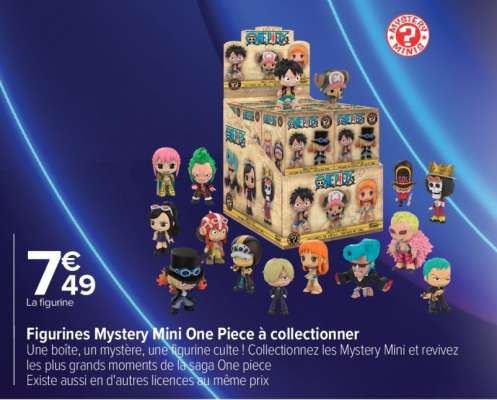 Figurines Mystery Mini One Piece à collectionner