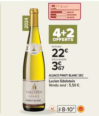 ALSACE PINOT BLANC SEC