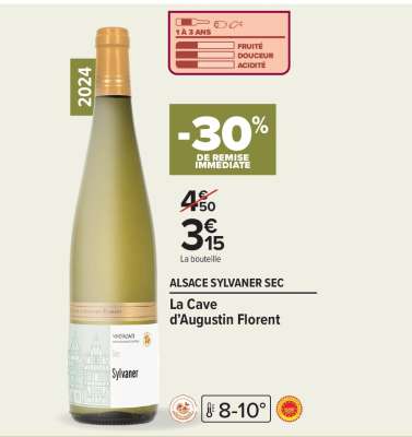 ALSACE SYLVANER SEC