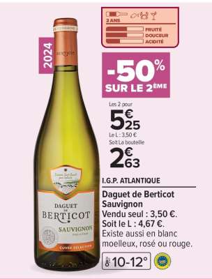 Daguet de Berticot Sauvignon