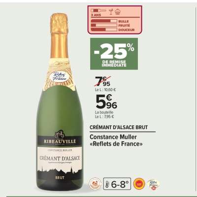 CRÉMANT D'ALSACE BRUT