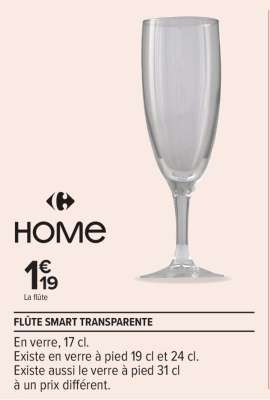 FLÛTE SMART TRANSPARENTE