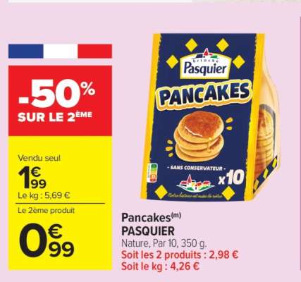 Pancakes Pasquier