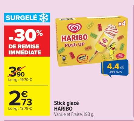 Stick glacé HARIBO